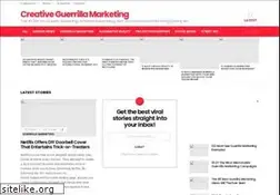 Sites similar to creativeguerrillamarketing.com