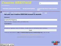 Sites similar to creativeheritage.org