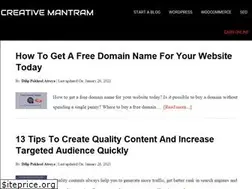 Sites similar to creativemantram.com