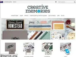 Sites similar to creativememoriesau.com