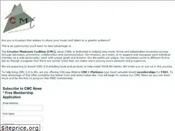 Sites similar to creativemusicianscoalition.com