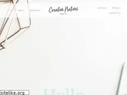 Sites similar to creativenatives.net