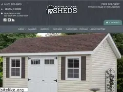 Sites similar to creativeoutdoorsheds.com