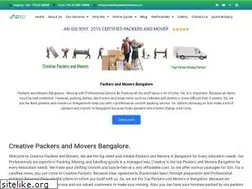Sites similar to creativepackersmovers.in