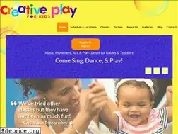 Sites similar to creativeplayforkids.com