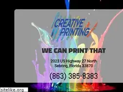 Sites similar to creativeprinting.net
