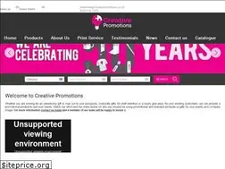 Sites similar to creativepromotions.co.uk