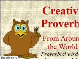 Sites similar to creativeproverbs.com