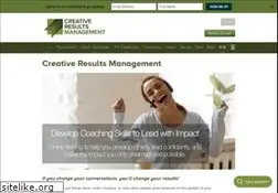 Sites similar to creativeresultsmanagement.com