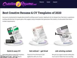 Sites similar to creativeresume.net