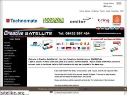 Sites similar to creativesatellite.co.uk