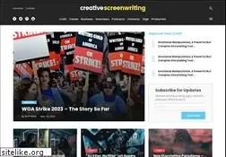 Sites similar to creativescreenwriting.com