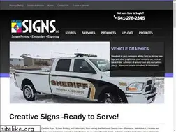 Sites similar to creativesignshop.com