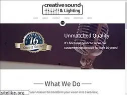 Sites similar to creativesoundsolution.com