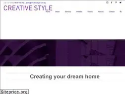 Sites similar to creativestyle.com.au