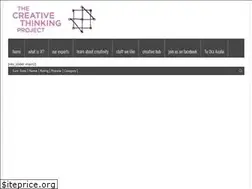 Sites similar to creativethinkingproject.org
