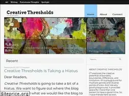 Sites similar to creativethresholds.com