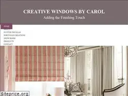 Sites similar to creativewindowsbycarol.com