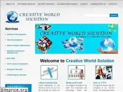 Sites similar to creativeworldsolution.com