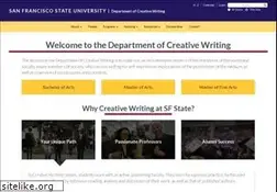Sites similar to creativewriting.sfsu.edu
