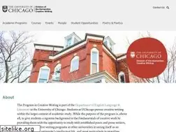 Sites similar to creativewriting.uchicago.edu