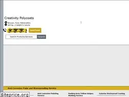 Sites similar to creativitypolycoats.in
