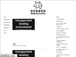 Sites similar to creatodestructo.tv