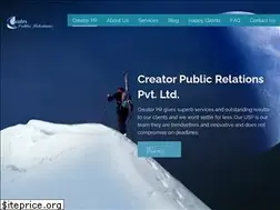 Sites similar to creatorpr.in