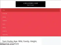 Sites similar to creatorsbio.com