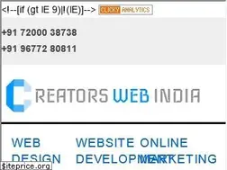 Sites similar to creatorswebindia.com