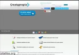 Sites similar to creatupropiaweb.com