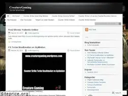 Sites similar to creaturegaming.wordpress.com