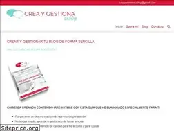 Sites similar to creaygestionatublog.com