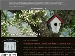 Sites similar to creciendounidos.blogspot.com