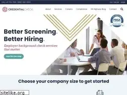 Sites similar to credentialcheck.com