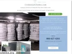 Sites similar to credentialclothes.com