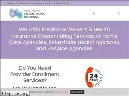 Sites similar to credentialing-solutions.com