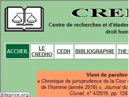 Sites similar to credho.org