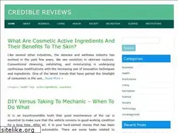 Sites similar to credible-reviews.com