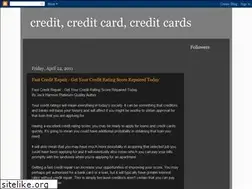 Sites similar to credit-01.blogspot.com