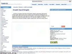 Sites similar to credit-card-knight-indir.indir21.com