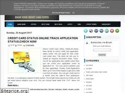 Sites similar to credit-card-status.com