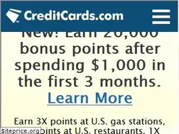 Sites similar to credit-cards.com