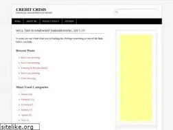 Sites similar to credit-crisis.com