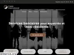 Sites similar to credit-international.com