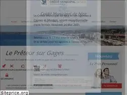 Sites similar to credit-municipal-nice.fr