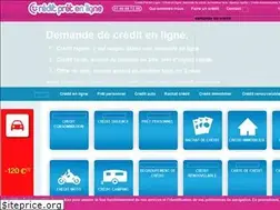 Sites similar to credit-pret-en-ligne.com