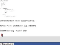 Sites similar to credit-suisse-cup.ch