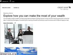 Sites similar to credit-suisse.bs