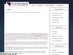 Sites similar to credit-tout-savoir.fr